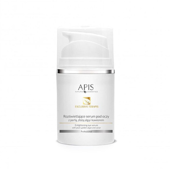 Apis exclusive terapis rozświetlające serum z perłą, złotą algą i kawiorem 100 ml