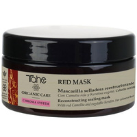 ORGANIC CARE CHROMA SYSTEM - Red Sealing Mask - Maska do włosów farbowanych z czerwoną kamelią, keratyną roślinną i witaminą C do włosów czerwonych i mahoniowych 300 ml
