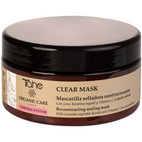 ORGANIC CARE CHROMA SYSTEM - Clear Mask - Maska do włosów farbowanych z lnem, roślinną keratyną i witaminą C 300 ml