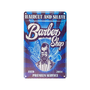 Tablica ozdobna barber B074