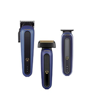 Zestaw Urodzinowy  Maszynka fryzjerska bezprzewodowa BROOKLYN +Trymer  BROONX + Golarka QUEENS BLUE  - Promocja Artero nr.3D