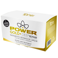POWER GOLD MASK - GOLD POWER DEEP REPAIR - Ampułki eliminujace puszenie włosów 6 x 10 ml - Perełka TAHE nr.76