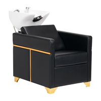 Gabbiano myjnia fryzjerska Toledo złoto czarna / biała