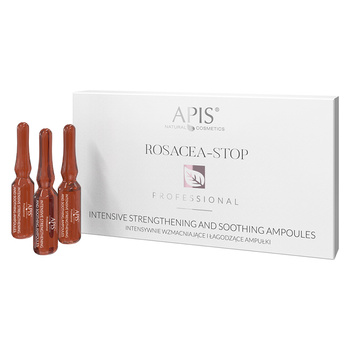 Apis rosacea- stop intensywnie wzamcniające i łagodzące ampułki 10 x 3 ml