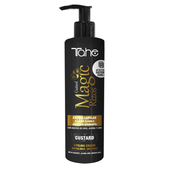 MAGIC RIZOS - SUPPLE HOLD CUSTARDS Krem do stylizacji włosów kręconych 300 ml (z pompką )
