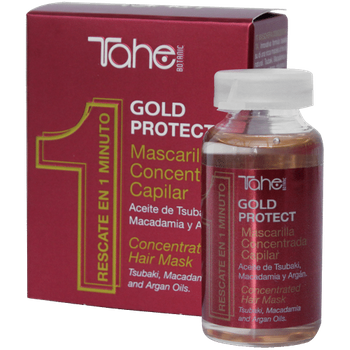 BOTANIC ACABADO - GOLD PROTECT - Maska do włosów farbowanych ampułka 20 ml