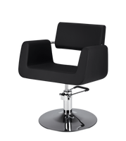SUPER SALON Fotel fryzjerski STEIN R czarny