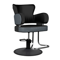 GABBIANO FOTEL FRYZJERSKI EINDHOVEN CZARNY