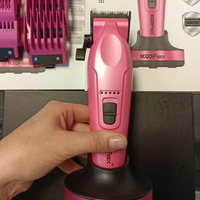 Maszynka bezprzewodowa BLDC PRO ALL METAL CLIPPER ALUMINIUM PINK KOOFex