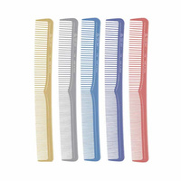 Grzebień fryzjerski nylonowy NYLON CUTTING METALLIC COLOURS 19,5 cm EUROSTIL