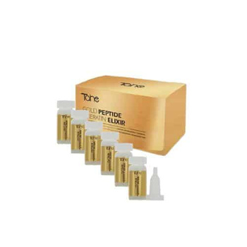 GOLD PEPTIDE - ELIXIR - Eliksir ampułki do włosów zniszczonych 6 x 10 ml