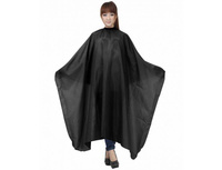 PONIKS Peleryna Fryzjerska Czarna Gładka 145x125