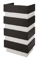 Recepcja Fryzjerska RENO mini Ayala czarno-biała