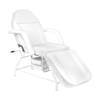 Fotel kosmetyczny 557A z kuwetami biały