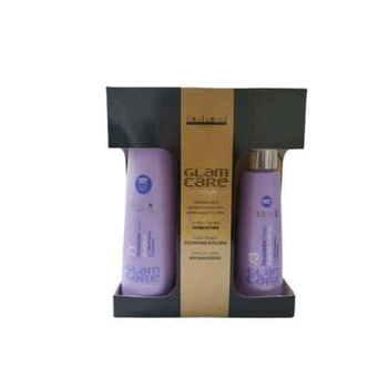 EXCLUSIVE zestaw Glam Care Absolute Sleek szampon wygładzający (250ml) + krem wygładzający w spray'u (150ml)