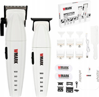 WMARK NG-8632 KIT Barber Combo Maszynka + trymer dodatkowe ostrza akcesoria