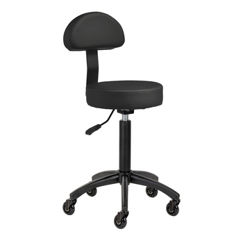 Gabbiano taboret fryzjerski D026 czarny