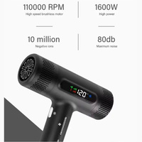 Suszarka ultralekka bezszczotkowa STRONG WIND BARBER TAHE 1600W z jonizacją - Perełka TAHE nr.A25