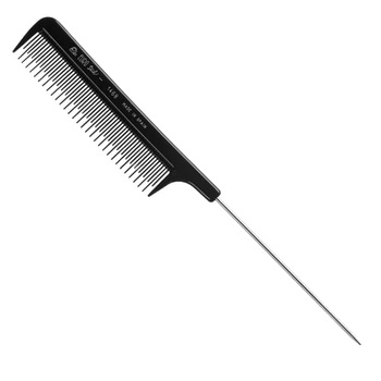 Grzebień fryzjerski metalowy szpikulec 21,5 cm EUROSTIL
