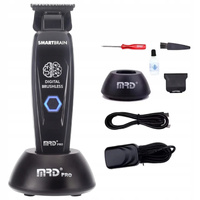 MRD Pro Smart Brain GMT-90-4 BLACK - trymer bezprzewodowy do włosów i brody - kolor czarny