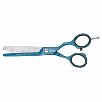 Degażówki fryzjerskie jednostonne Jaguar PASTELL PLUS offset ES 40 5,5" WHITE LINE Atlantic Blue