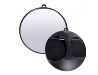 PONIKS Lusterko okrągłę z wieszakiem