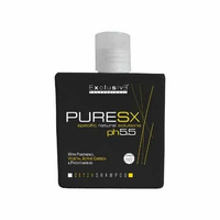 PURE SX DETOX Szampon 250 ML- na bazie aktywnego węgla roślinnego