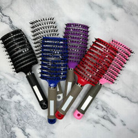 Szczotka do rozczesywania włosów profilowana WHITE