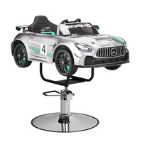 FOTEL FRYZJERSKI DZIECIĘCY SAMOCHODZIK MERCEDES GT4 AMG