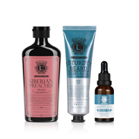 Lavish Care Zestaw do pielęgnacji brody: Szampon + Balsam + Olejek do brody
