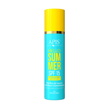 Apis hello summer spf 15, mgiełka do twarzy z nektarem komórkowym 150 ml