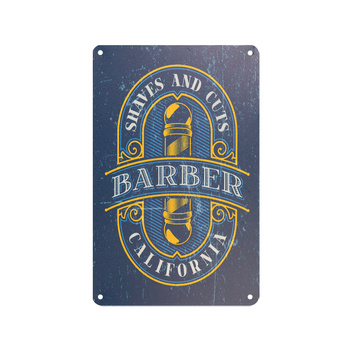 Tablica ozdobna barber B076