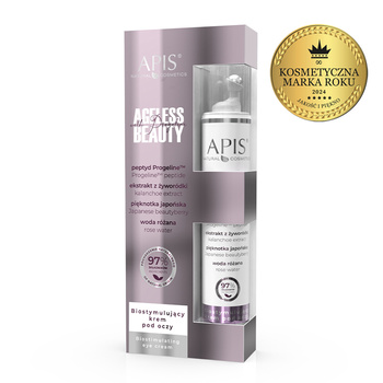 Apis Ageless beauty with progeline biostymulujący krem pod oczy z progeliną 10 ml