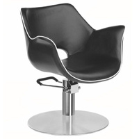 GABBIANO FOTEL FRYZJERSKI GENEWA CZARNY