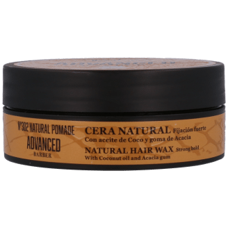 ADVANCED BARBER-Nº302 NATURAL POMADE (NATURAL WAX W./COCONUT OIL) do włosów naturalny mocny 100 ml