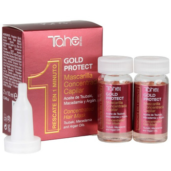 BOTANIC ACABADO - GOLD PROTECT - Maska do włosów farbowanych ampułka 2 x 10 ml