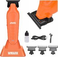 WMARK NG-339E Barber Profesjonalny trymer do włosów i brody ostrza DLC - kolor pomarańczowy
