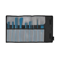 Zestaw grzebieni fryzjerskich 9 szt. k. Atlantic Blue - More JAGUAR nr.11