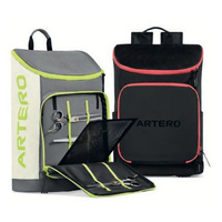 Plecak na narzedzia fryzjerskie i barberskie 40 x 30 x 17cm OLYMPIA ARTERO CZARNO RÓŻOWY