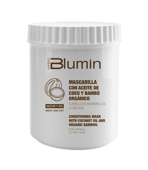 BLUMIN - COCONUT OIL AND ORGANIC BAMBOO MASK - Maska olej kokosowy i bambus organiczny 700 ml