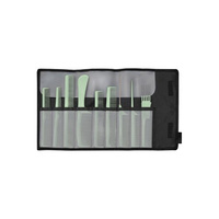 Zestaw grzebieni fryzjerskich 9 szt. k.Matcha