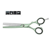 Degażówki fryzjerskie jednostonne Jaguar PASTELL PLUS offset ES 40 5,5" WHITE LINE Matcha - More JAGUAR nr.24