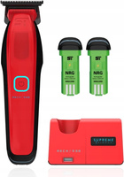 Supreme Trimmers USA Trymer bezprzewodowy RECHARGE ST777 RED 2 Baterie + Baza ładująca