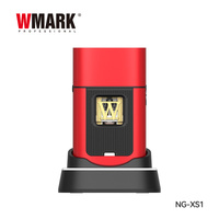WMARK NG-XS1 Red Barber Vector Shaver golarka do włosów i brody 3 głowice