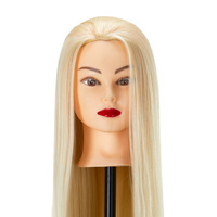 Główka treningowa fryzjerska Gabbiano WZ2 syntetyczne włosy, kolor 613H, długość 24""