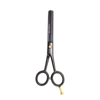 VIVA TOP Degażówki fryzjerskie PASTEL LINE - czarne matowe 5,5"