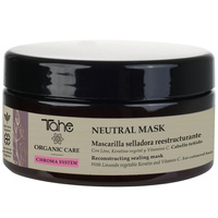 ORGANIC CARE CHROMA SYSTEM - Neutral Sealing Mask - Maska do włosów farbowanych z lnem, keratyną roślinną i witaminą C do ciepłych i beżowych blondów 300 ml