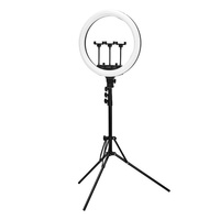 GLOW lampa pierścieniowa ring 18" bsc ze statywem 45W