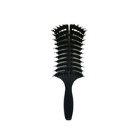 Szczotka do rozczesywania z włosiem wentylowana FINGER BLACK