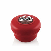 PRORASO Mydło do golenia do twardego zarostu linia czerwona 150ml
